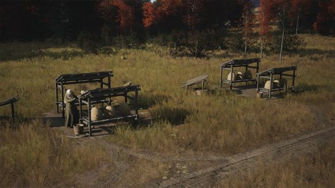 Manor Lords: Nahrung und Essen produzieren
