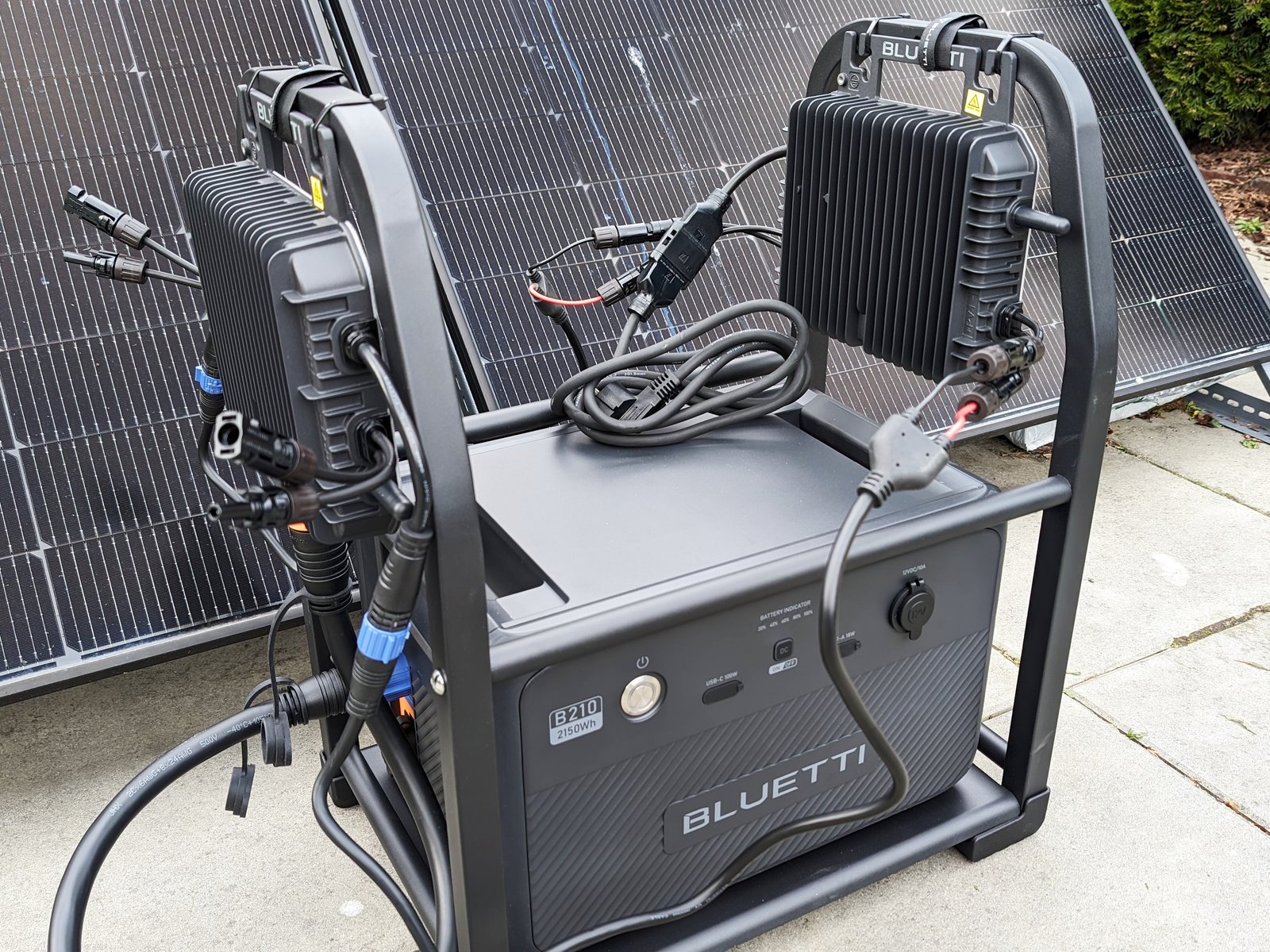 BLUETTI Balkonkraftwerk - 2150Wh Speicher Mit 800W Wechselrichter (0% MwSt Für Deutschland)