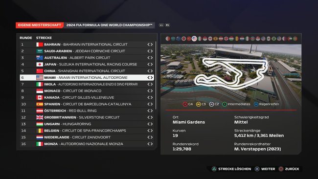 F1 24-Setup: Miami