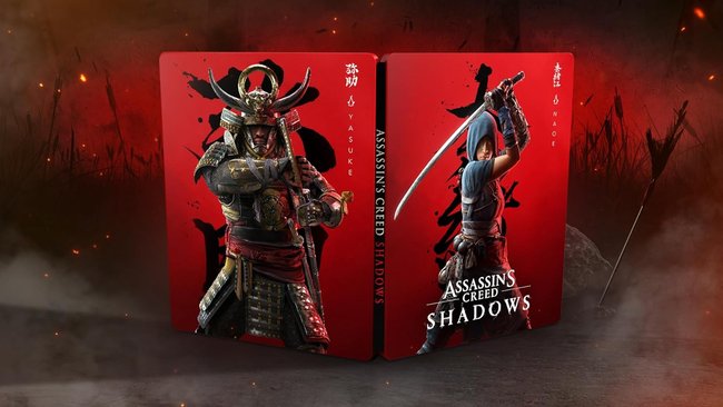 Steelbook-Case für AC Shadows (Bildquelle: Ubisoft).