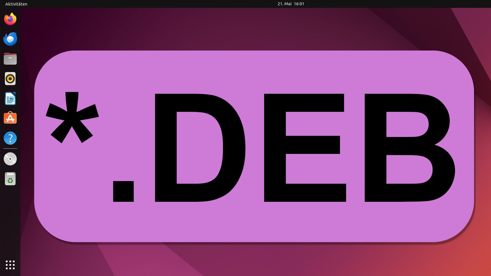 Ubuntu DEBDatei installieren so geht