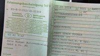 TÜV ohne Fahrzeugschein oder Zulassung – geht das?