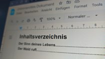 Google Docs: Inhaltsverzeichnis einfügen (mit Seitenzahlen)