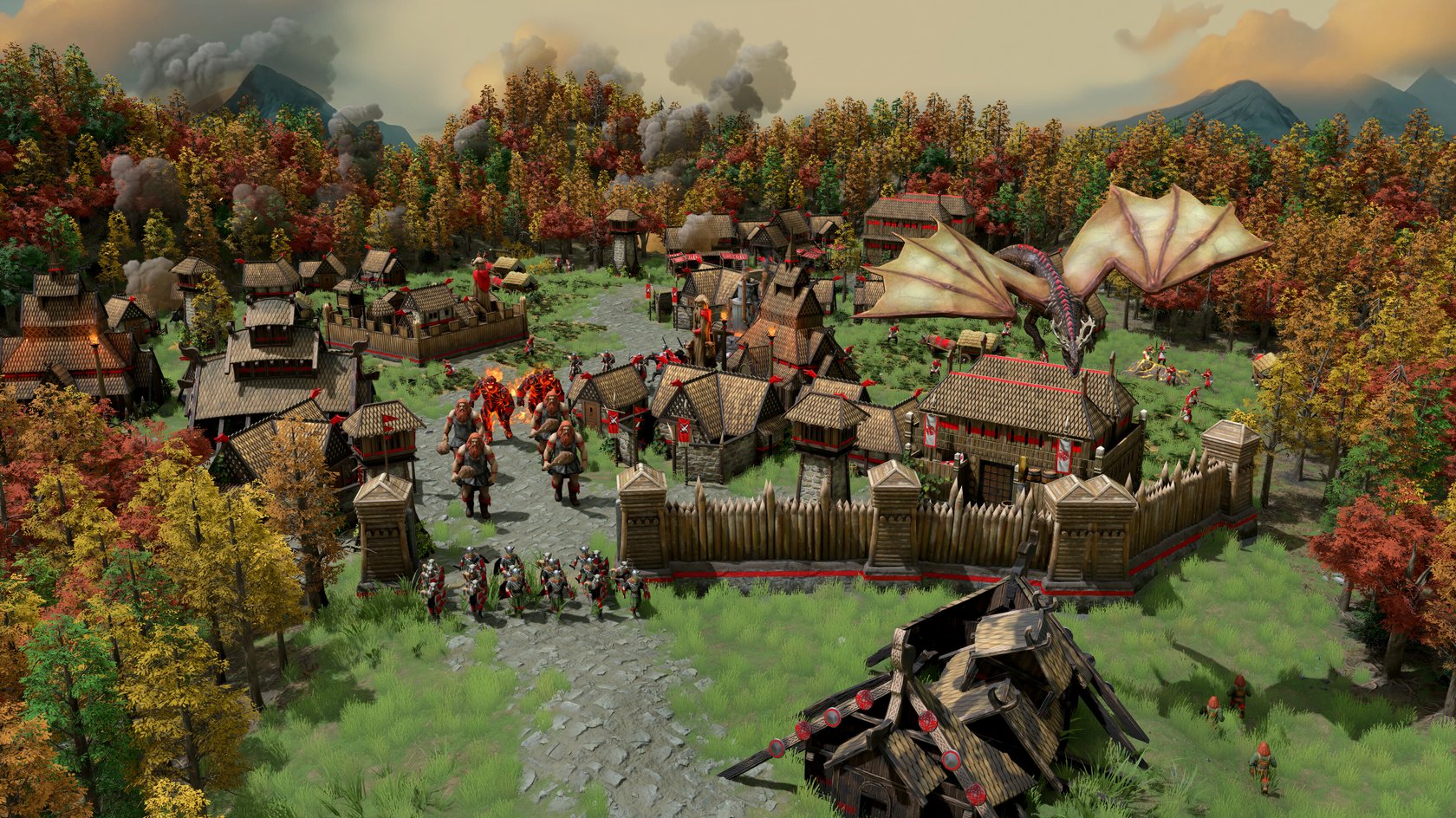 Das Bild zeigt einen Screenshot aus Age of Mythology: Retold