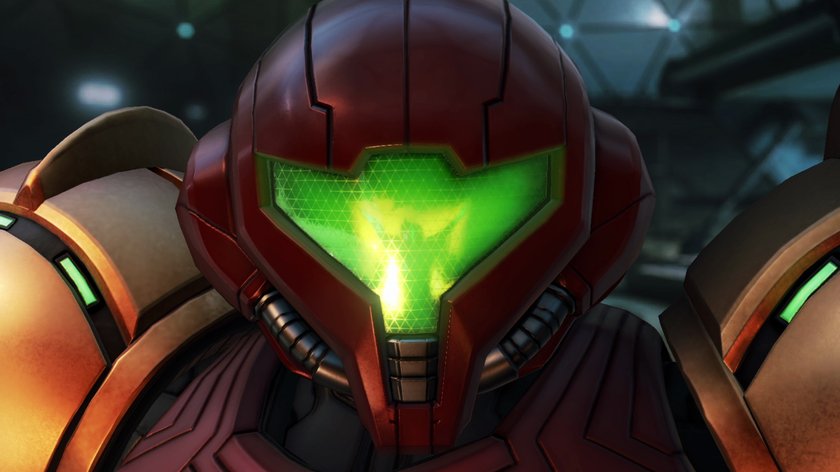 Das Bild zeigt Samus Aran aus Metroid Prime 4 Beyond