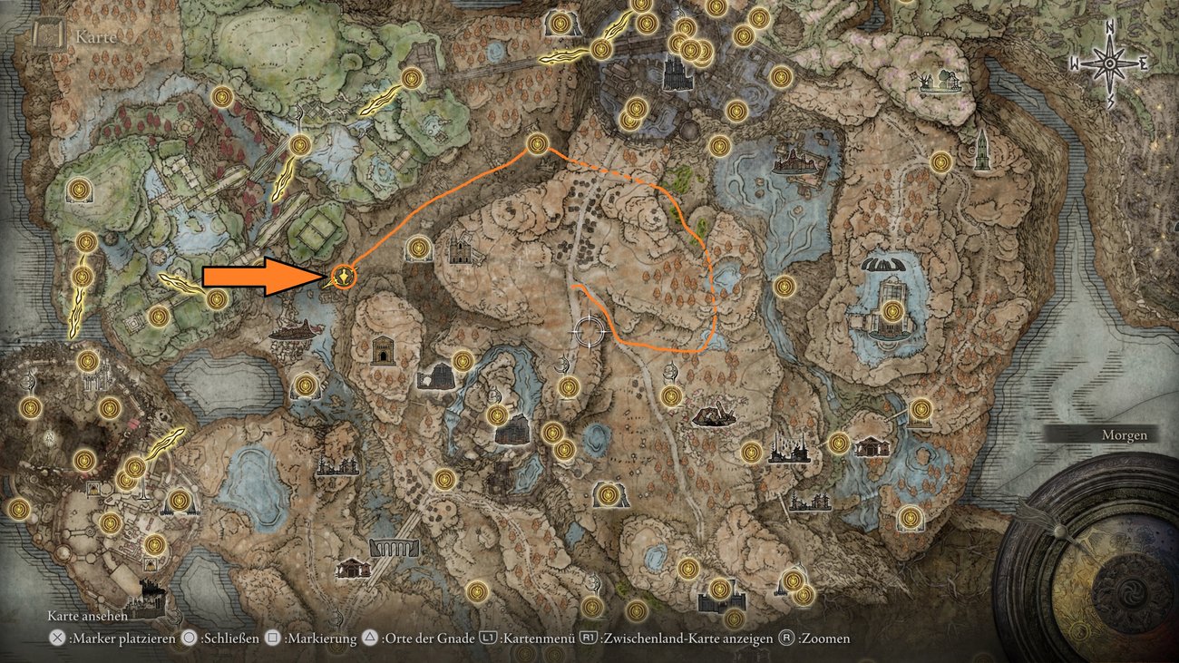 Elden Ring DLC Karte aufdecken & alle Gebiete finden