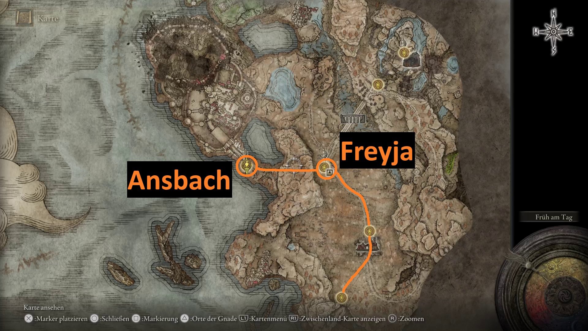 Ansbach Freyja Quest Im Elden Ring DLC L Sen   Elden Ring Shadow Of The Erdtree Ansbach Freyja Finden 