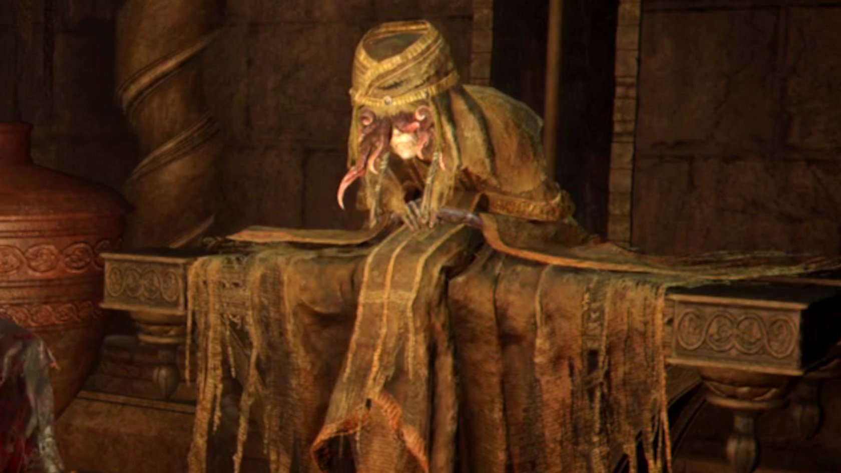 Wir zeigen euch, wie ihr die Quest der Hornhold-Greisin in Elden Ring: Shadow of the Erdtree lösen könnt (Bildquelle: Screenshot GIGA).