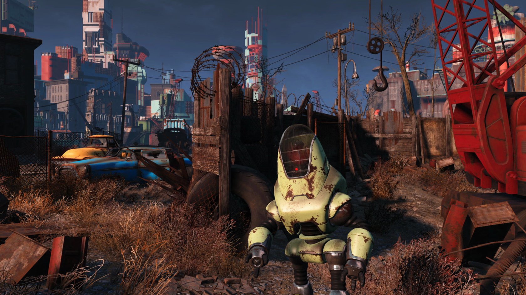 Szene aus dem Spiel Fallout 4.