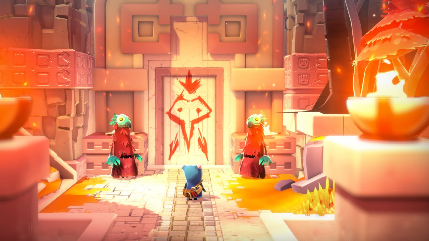 Szene aus dem Spiel The Last Campfire.