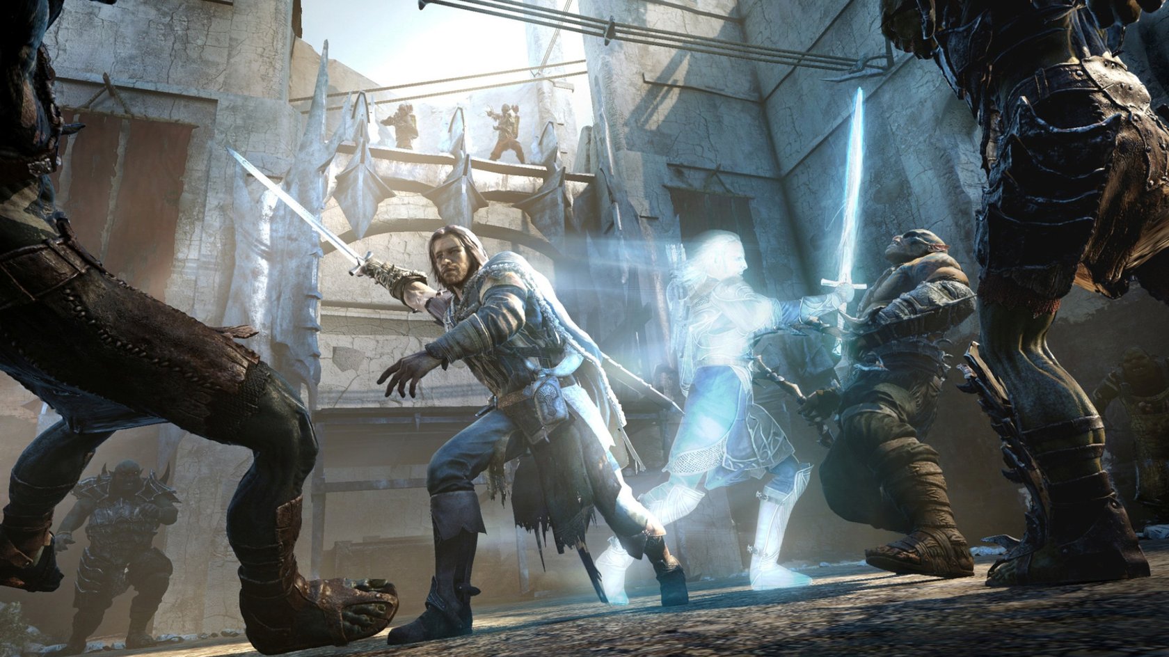 Szene aus dem Spiel Mittelerde Mordors Schatten.
