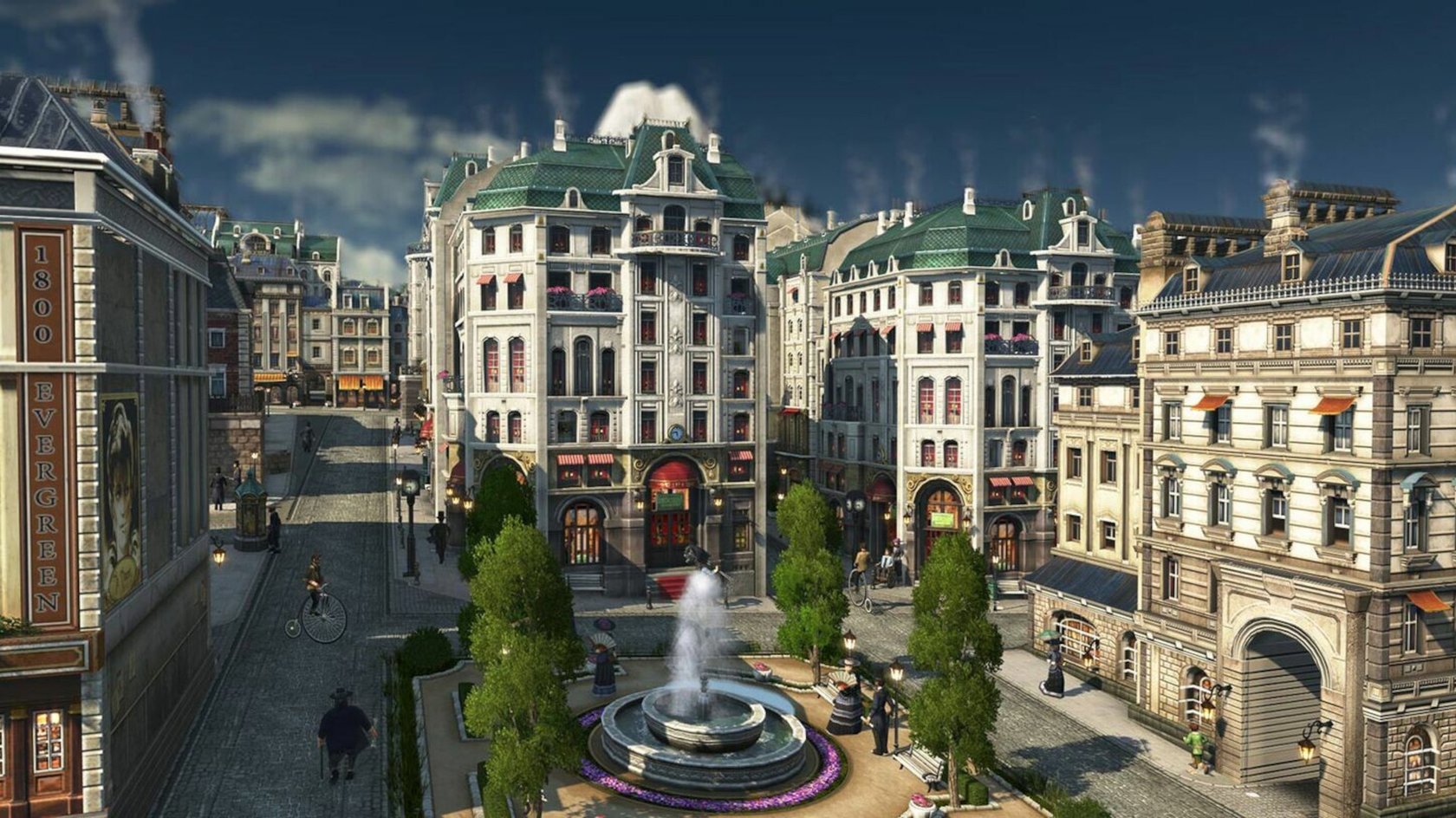Das Bild zeigt einen Screenshot aus Anno 1800