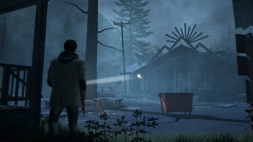 Szene aus dem Spiel Alan Wake Remastered.