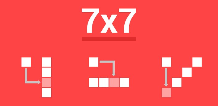 7x7: Kostenloser Klötzchen-Puzzler in schicker Holo-Optik