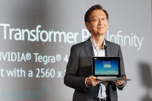 ASUS Transformer Pad Infinity: 10 Zoll-Tablet mit Tegra 4 und 4K-Ausgabe vorgestellt