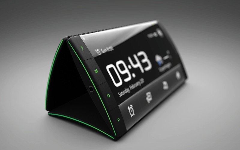 Dreiseitiges Android Konzept-Phone "Flip" im Video