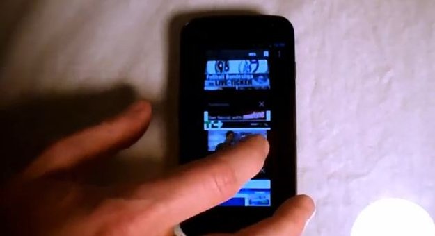 Galaxy Nexus: Kameratestvideo, Hands On-Clips zum Browser und zur LED-Benachrichtung