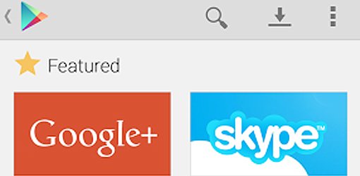Play Store: Schickes Design-Konzept auf Google+ aufgetaucht