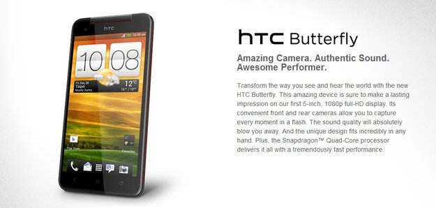 HTC Butterfly: Wird der 5-Zoller nun doch international?