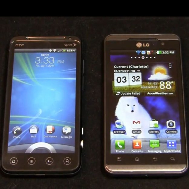 LG Optimus 3D vs HTC EVO 3D: Videovergleich der 3D-Smartphones