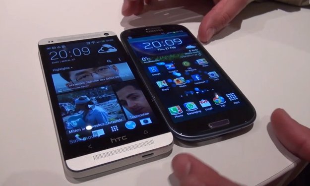 HTC One vs. Samsung Galaxy S3: Video-Vergleich