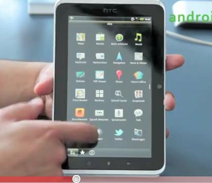 Auch das HTC Flyer bekommt Android 2.3.4 Gingerbread-Update