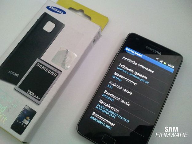 Samsung Galaxy S II: Android 2.3.5 -Firmware (I9100XXKI3) geleakt und zum Download bereit