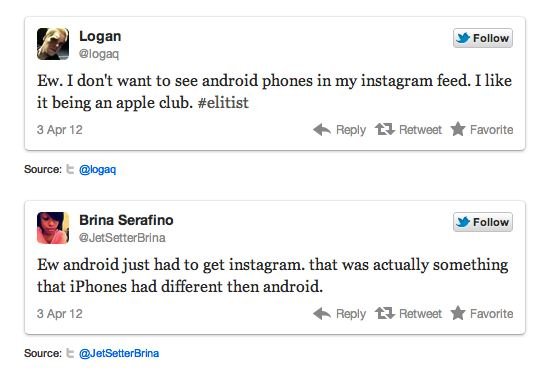 Instagram für Android: iPhone-Nutzer sind geradezu angeekelt