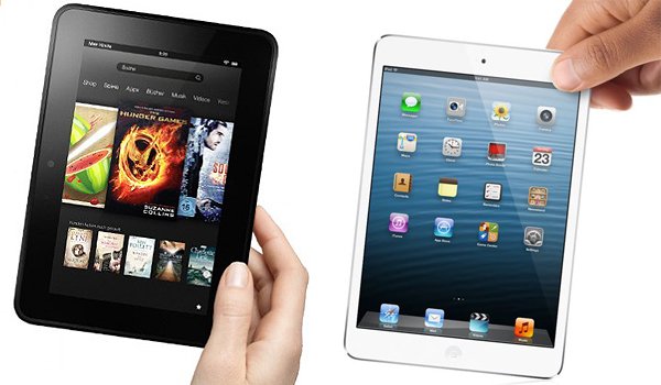 Kindle Fire HD: Amazon schießt in Anzeige gegen Apples iPad Mini
