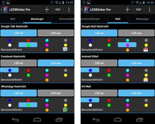 Huawei Mate 20 Lite Benachrichtigungs Led Einstellen LEDBlinker: Benachrichtigungs-LED steuern oder durch Software-LED ersetzen