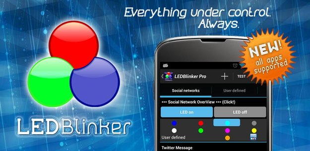 LEDBlinker: Benachrichtigungs-LED steuern oder durch Software-LED ersetzen