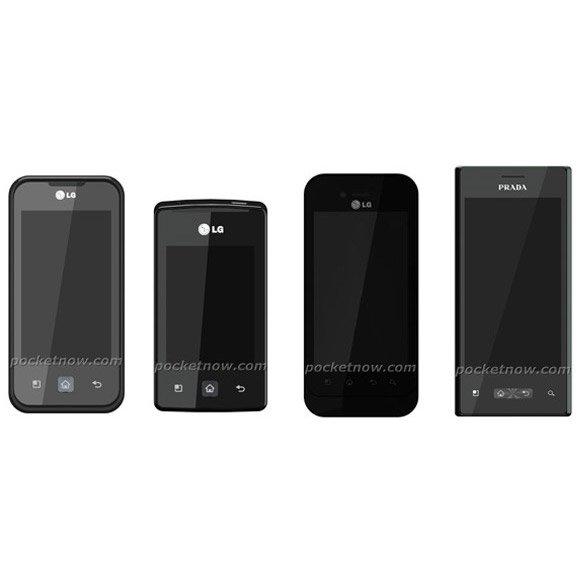 LG: Roadmap mit 5 neuen Android-Smartphones aufgetaucht