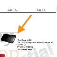 Lenovo Roadmap zeigt 7-Zoll-Honeycomb Tablet