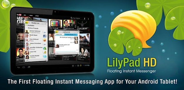 LilyPad HD: Tablet-Messenger in eigenem Fenster