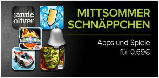App-Schnäppchen: Mittsommer im Google Play Store