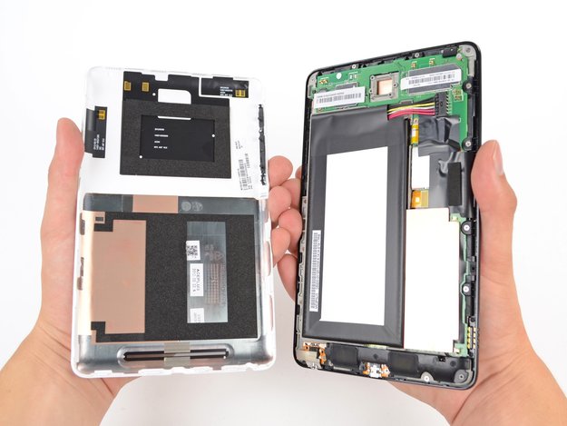 Nexus 7: Von iFixit in seine Einzelteile zerlegt
