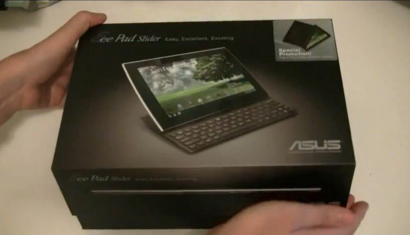 ASUS Eee Pad Slider Unboxing
