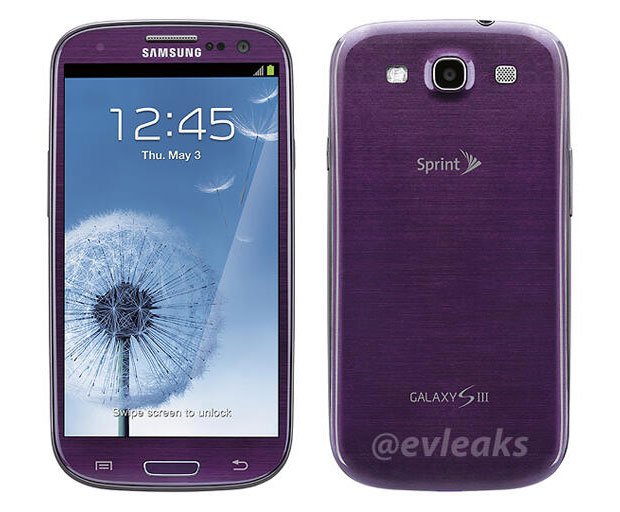Samsung Galaxy S3: Lila Farbvariante für die USA angekündigt