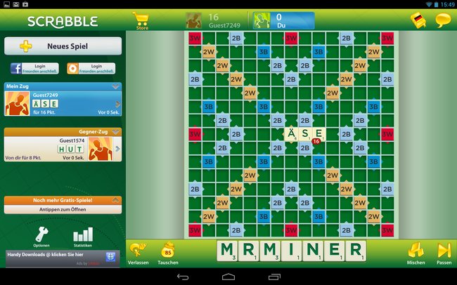 Scrabble-Screenshot