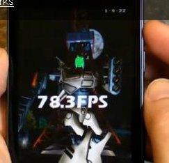 LG Optimus Speed im Benchmark-Video