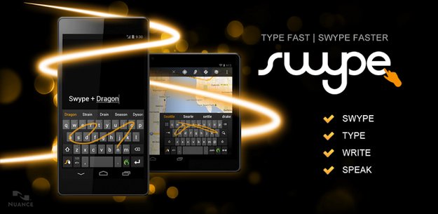 Swype: Wischtastatur endlich auch im Play Store