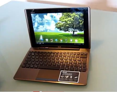 Unboxing des Asus Transformer Tastatur-Docks