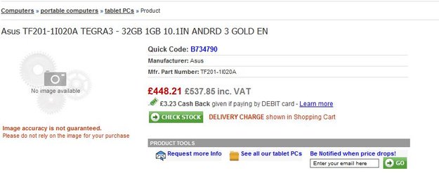 Asus Transformer 2: Schon ab Anfang November zu haben?