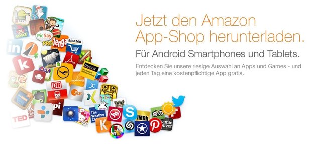 Amazon App-Shop: Alternativer Appstore in Deutschland gestartet