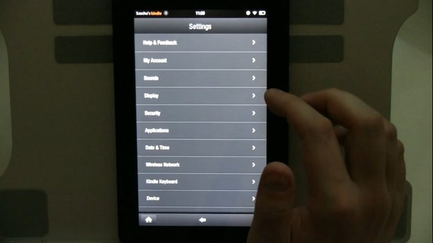 Amazon Kindle Fire: Video-Walkthrough durch das virtuelle Schaufenster