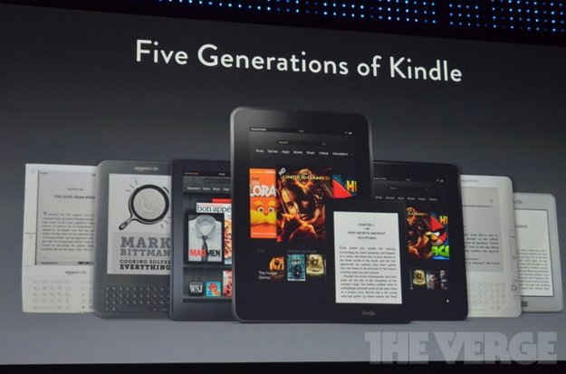Amazon: Neues Kindle Fire, zwei Kindle Fire HD vorgestellt