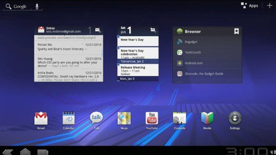 Android 3.0: Google präsentiert "Honeycomb" im Video