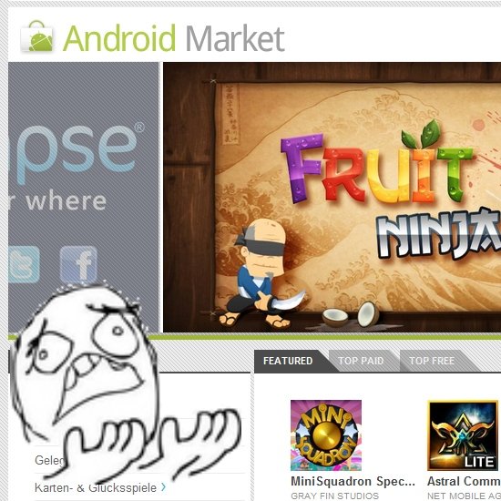 Android Market: 15 Features, die wir uns wünschen