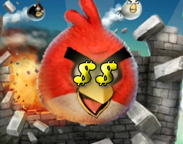 Angry Birds: 1 Mio. Dollar durch Werbeinnahmen - monatlich