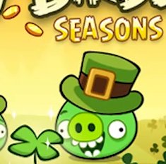 Angry Birds Seasons: St. Patrick's Day-Update ist da